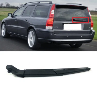 Rear Window Windscreen Wiper Arm Fit For Volvo V70 XC70 2004-2007 8662751Black - Image 1 of 4