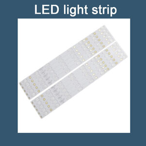 10 Pcs LED Backlight Strips LE48D8-03(D) for Haier LED48D08-ZC21AG-01 48C6 