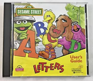 Sesame Street Letters Users Guide CD-Rom 1995 - Picture 1 of 5