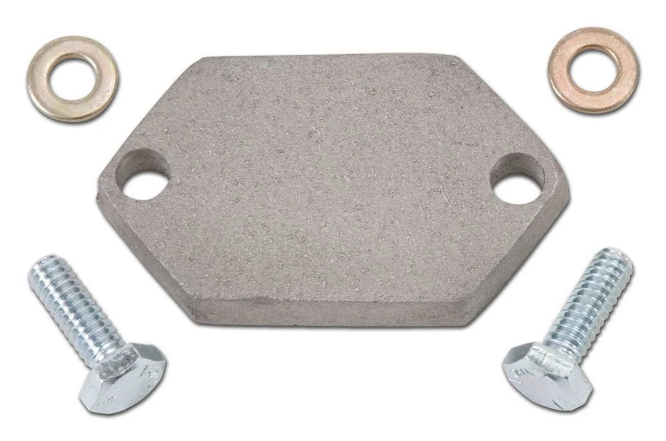 EDELBROCK #8971 Choke Block-Off Plate - compatible with Ford 351M/400 - Image 1 of 1