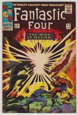 L6817: Fantastic Four #53, Vol 1, F+/VF Condition