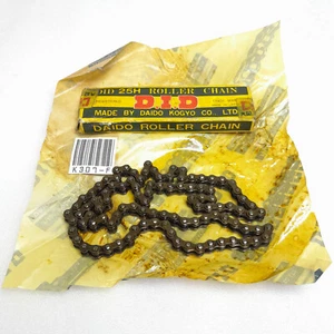 Roller Chain Honda S90 CL90 CM91 CT90 SL90 ST90 XL75 XR75 DID 25H - 86L NOS - Picture 1 of 12