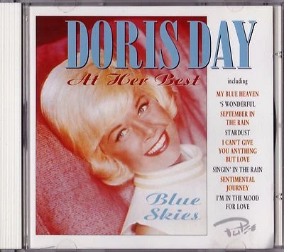 Blue Skies By Doris Day At Her Best Cd 1997 Pulse Compilation Kaz Records - Image 1 of 3
