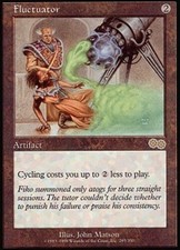 [1x] Fluctuator - Damaged, English - Urza's Saga MTG Magic