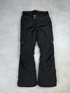 The North Face Women Snow HyVent Pants Ski Cargo Black XS Size - Picture 1 of 12