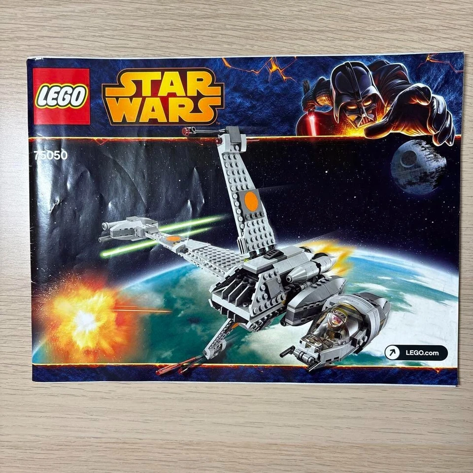 LEGO 75050 Star Wars B-Wing [Used, Instructions Included] Minifigs from Japan - Image 1 of 4