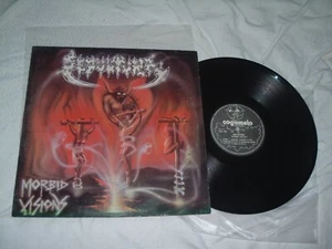 SEPULTURA Morbid Visions '86 ORIGINAL RARE IMPORT 1st press LP NMint - Picture 1 of 3