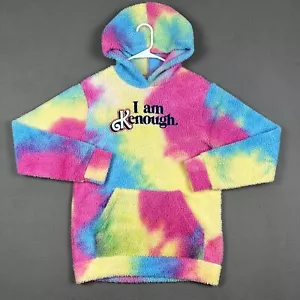 Barbie Movie I Am Kenough Hoodie Unisex Mens S Tie Dye Sweatshirt Rainbow Fleece - Picture 1 of 12