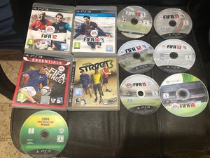 11 Juegos Originales PS3 FIFA 10 11 12 13 15 16 Fútbol Callejero Brasil Copa del Mundo lote - Imagen 1 de 2