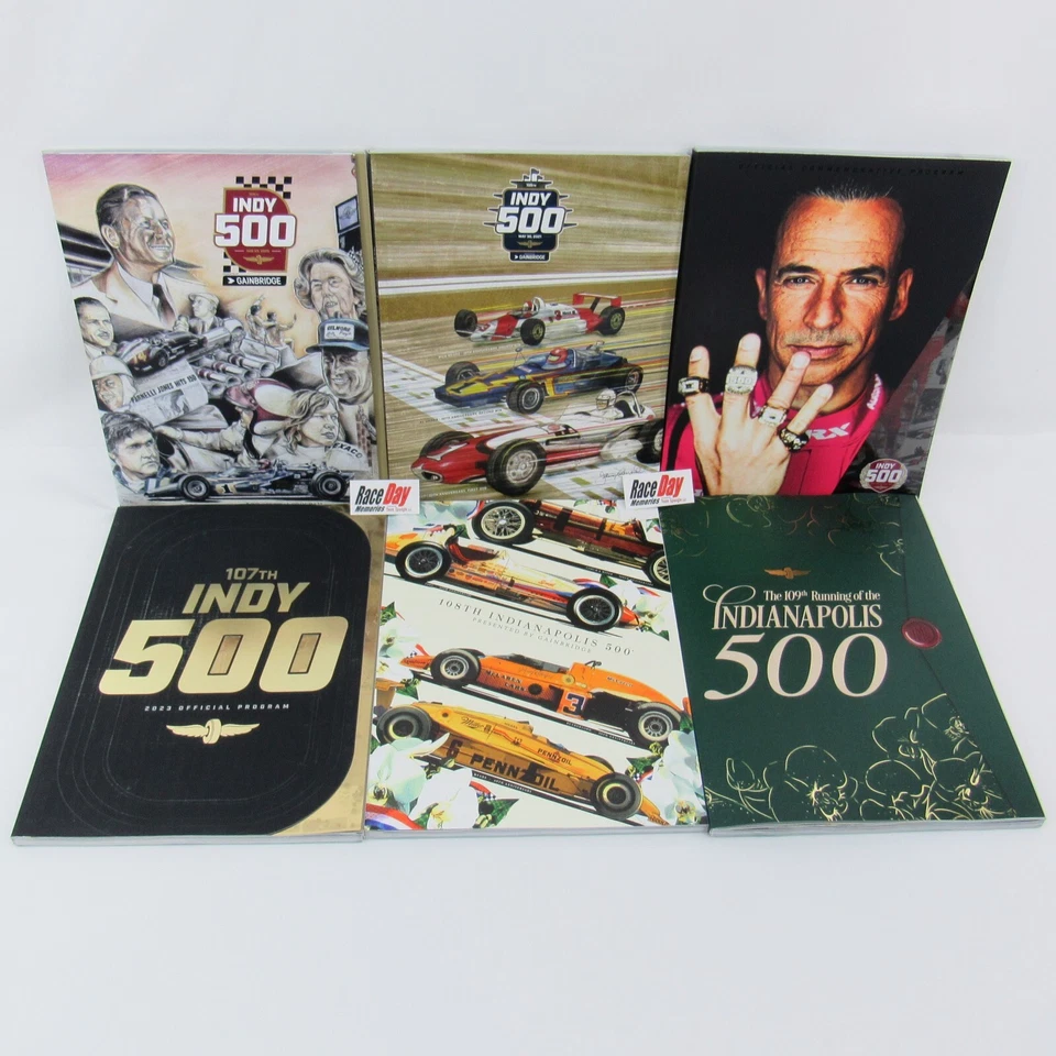 Indy 500 Souvenir Program Sold Separately 2020 2021 2022 2023 2024 2025 - Image 1 of 1