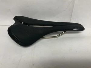 Bontrager Ajna Elite Titanium Ti Rails Road Bike Saddle Seat 154mm Black Women's - Picture 1 of 5