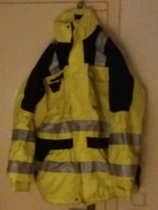 Warnschutz-ELUTEX-Arbeitsjacke -Sicherheitsjacke -Gr.L-FastNeu - Bild 1 von 1