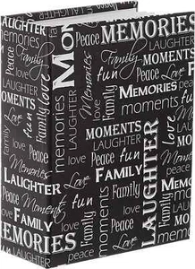 Pioneer Photo Albums A4-100 Black & White Photo Album, 100 Pockets 4"x6", Bla... - Picture 1 of 3
