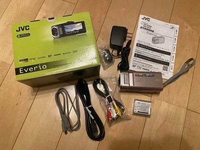 JVC Everio GZ-V590 Full HD Camcorder 10x Optical Zoom Video Camera Body - Image 1 of 4