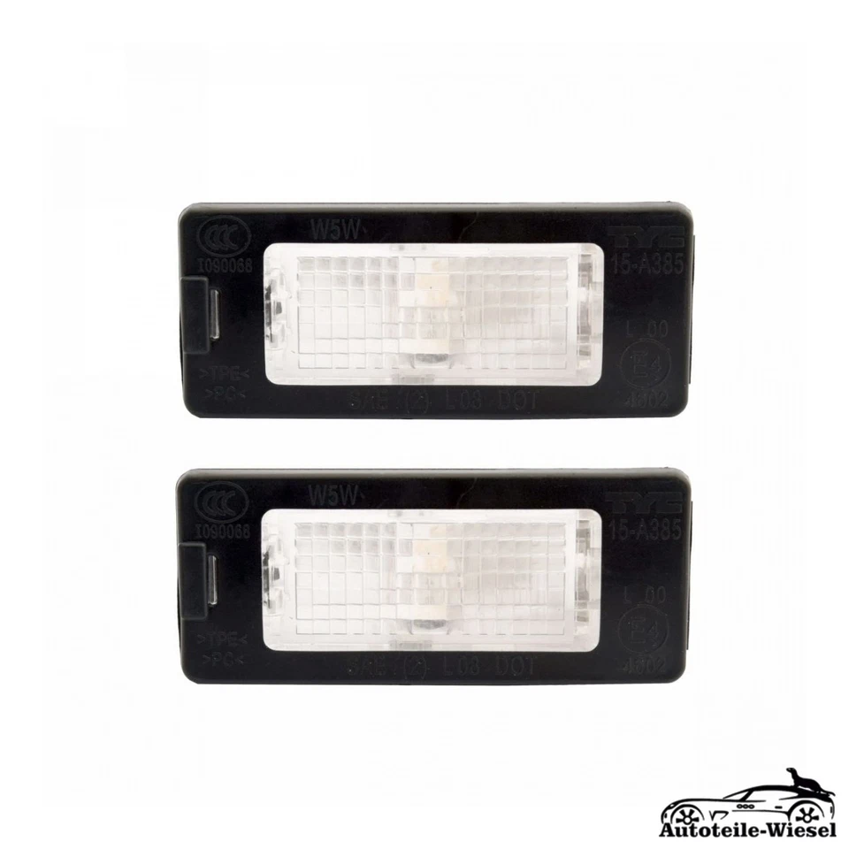 TYC 15-0385-00-9 Kennzeichenleuchte für Skoda Yeti Rapid Spaceback 12-17