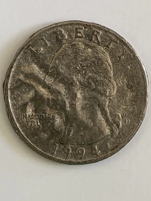 Rare 1994-D Washington Quarter – Weight Error – Rare Mint Anomaly – 5.40g - Image 1 of 4