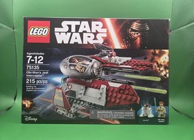 Lego Star Wars Obi-Wan's Jedi Interceptor 75135, 7-12 yrs, 215 pcs - NEW