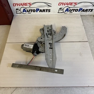 NISSAN NOTE Window Regulator O/S Rear 2004-2013 5 Door Back TESTED — 第 1/4 张图片