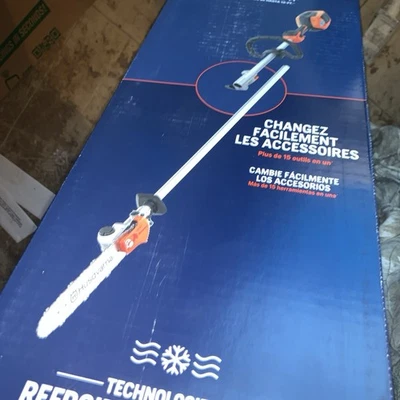 Husqvarna 330iKP Combi Switch +10 Inch Pole Saw Attachment W Battery Charger NEW - Image 1 of 3
