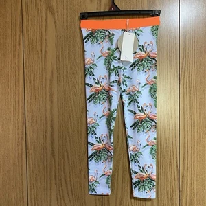 NWT Stella McCartney Girl’s 8 Years Flamingo Leggings - Picture 1 of 5