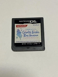 Tokimeki Memorial Girls Side 2nd Season Nintendo DS Authentic Japanese Game - Picture 1 of 2