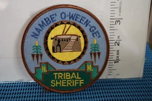 Parche policía india tribal NAMBE O-WEEN-GE SHERIFF TRIBAL NUEVO MÉXICO - Imagen 1 de 1