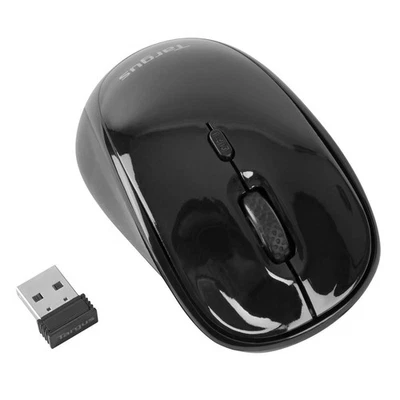 Targus Wireless USB Laptop Blue Trace Mouse, Black (AMW50EU) Wireless USB Blue T - Image 1 of 4