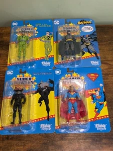DC Super Powers Superman Black Manta Batman Riddler McFarlane Toys Lot of 4 MOC - Bild 1 von 13