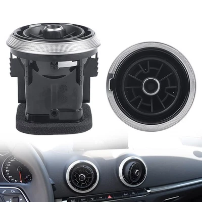 Boquilla de salida de ventilación de aire acondicionado tablero central de 2 piezas 81A820901B para Audi A3 Q2 RS3 S3 Foto 1 de 4