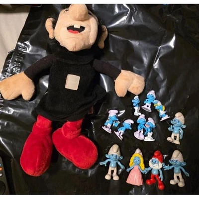 Smurfs Gargamel Plush & Figures Jakks Pacific Lot Collectible - Image 1 of 4