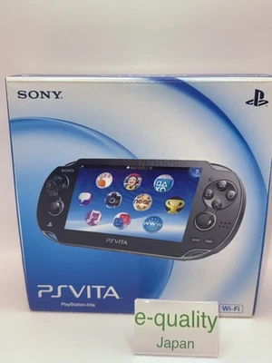 Sony PlayStation PS Vita Wi-Fi  Black PCH-1000 ZA01 Console Used Rare Good - Image 1 of 4