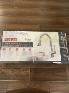 Delta Owendale One Handle Pull-Down Faucet - Spotshield Stainless - Picture 1 of 3