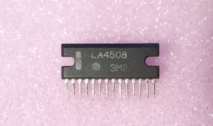 Audio Amplifier IC, LA4508, SANYO, PSFM14, 8.5W, 2 Channel(s), 1 Func, Bipolar - Picture 1 of 3