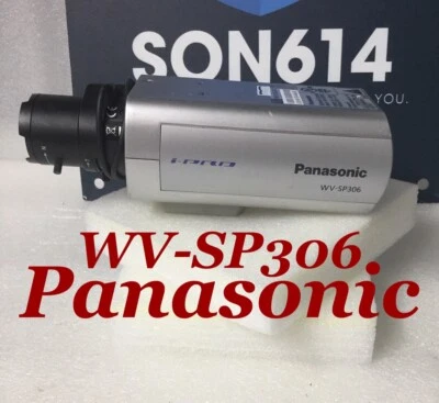 Panasonic WV-SP306 Security IP Color Camera W/ 2.8-12mm HD 1.3MP ABF WDR TESTED! - Image 1 of 4