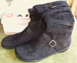 Airwalk Sable Black Boots Size 10W 10 Wide - Picture 1 of 11