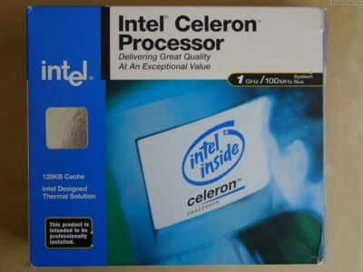 Brand New SEALED Intel SL5XQ Socket 370 with Cooling Fan - Image 1 of 3