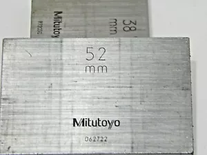 52MM GAGE BLOCK MITUTOYO - Picture 1 of 1