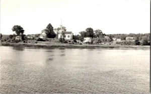The Village, Phippsburg, Maine RPPC postcard A3 - Picture 1 of 2