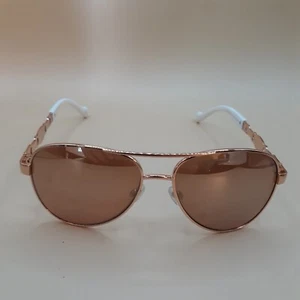 Jessica Simpson Aviator J5852 Gold/Nude Sunglasses Weekender Travel Shades - Picture 1 of 13