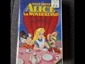 Alice in Wonderland, VHS Walt Disney Classic, Black Diamond edition - Bild 1 von 5