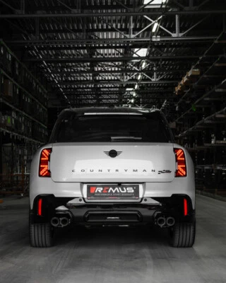 Impianto a valvole REMUS da OPF Mini Countryman U25 JCW dal 2023 ciascuno 2x84 mm Street Race - Immagine 1 di 4