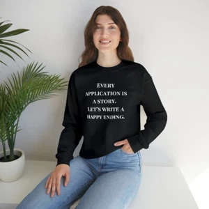 Mortgage Application Unisex Sweatshirt, Mortgage, Real Estate, Loan US SHIPPING - Picture 1 of 11