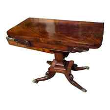 Antique 19th century Regency Mahogany Game Table 