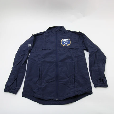 Buffalo Sabres Fanatics NHL Pro Authentics Jacket Men's Navy Used Cover