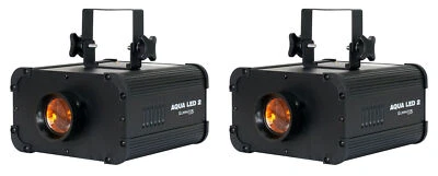 (2) American DJ Eliminator Aqua LED 2.0 COB Multicolor Water Flow Effect Lights - Image 1 of 4