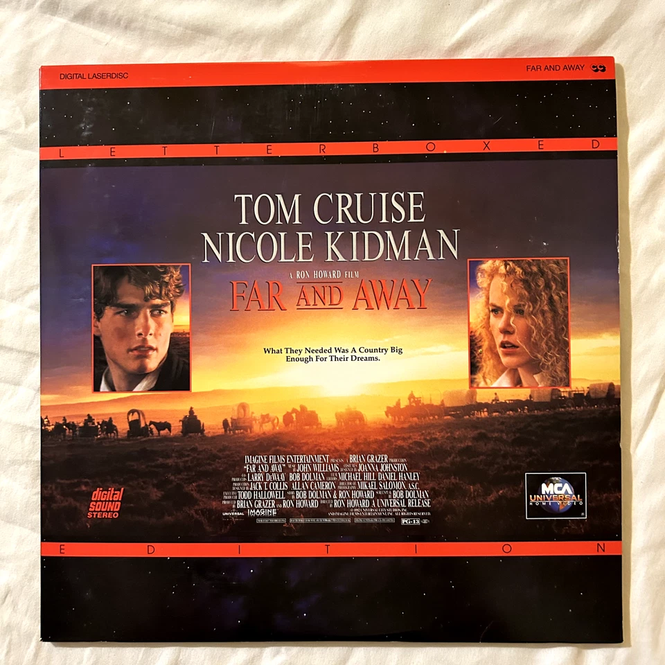 Far and Away Letterboxed Laserdisc 1992 - Image 1 of 3