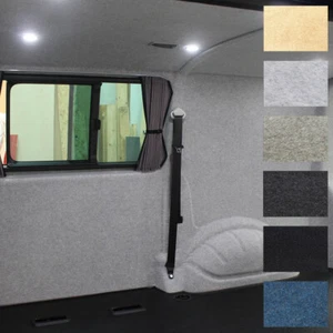 CAMPER VAN AUTO TEPPICHFUTTER 4-WEGE Stretch VERKLEIDUNG 20 qm 20 qm METER GRAU SCHWARZ - Bild 1 von 13