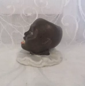 Vintage Novelty Ceramic / Pottery Happy Smiling Boy Match Holder - Picture 1 of 7