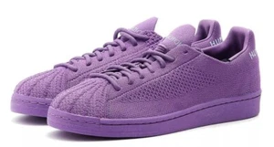 Adidas Human Race PW SUPERSTAR PK Púrpura [S42929] Hombres Talla 5 Tenis Zapatos NUEVO - Imagen 1 de 6