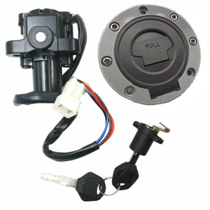 Ignition Switch Lock Fuel Gas Cap for Yamaha FJR1300 2003-05/YZF R1 R1 2004-2014 - Picture 1 of 14